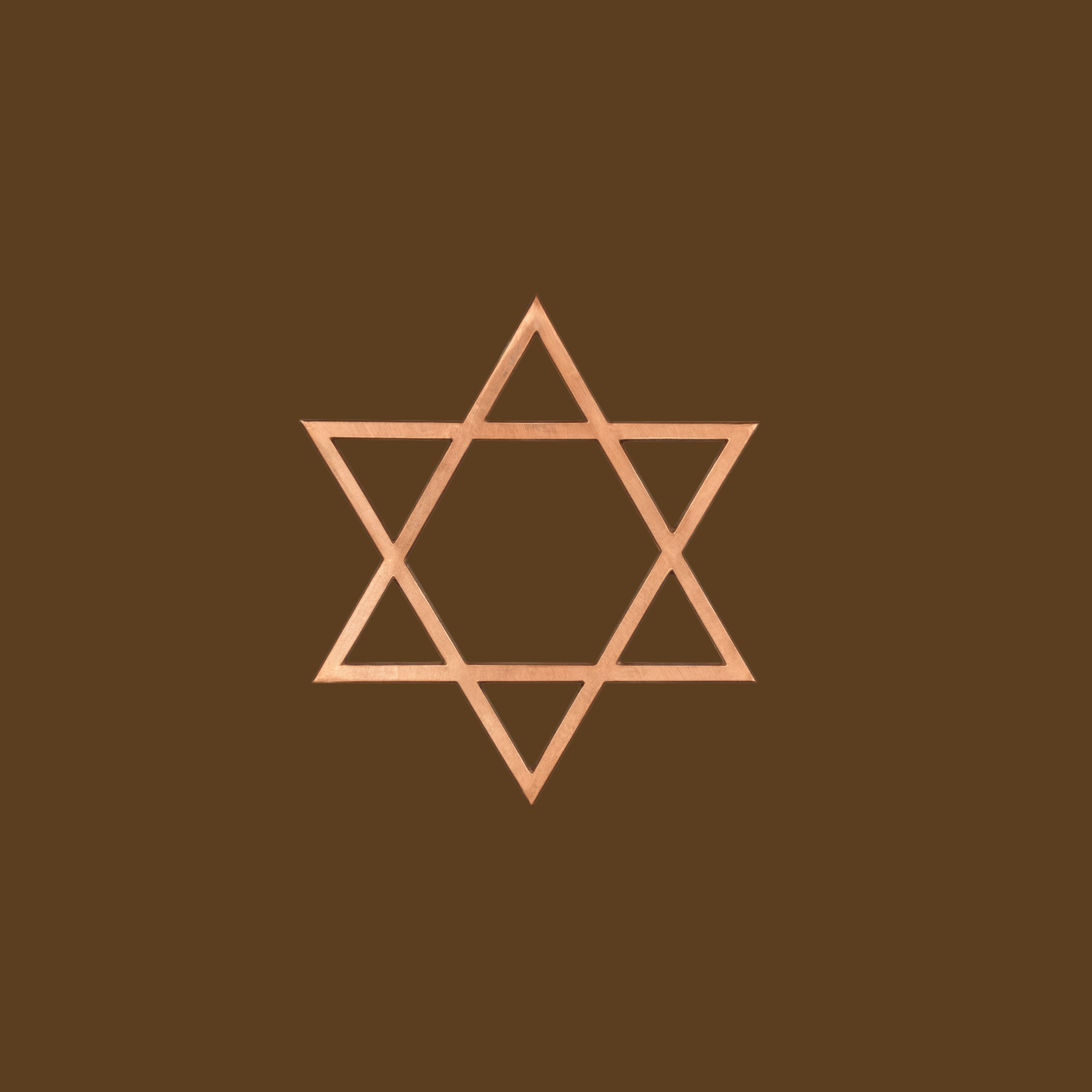 Star Helix Copper Aryama Yantra 6inch